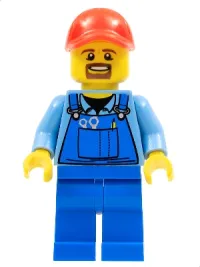 Overalls with Tools in Pocket Blue · cty0570