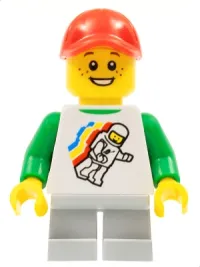 Classic Space Minifigure Floating Pattern · cty0577