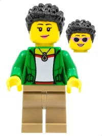Female with Green Jacket · cty1321