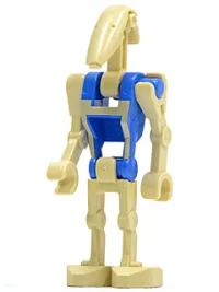 Battle Droid Pilot with Blue Torso with Tan Insignia · sw0300