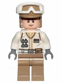Hoth Rebel Trooper White Uniform · sw1015