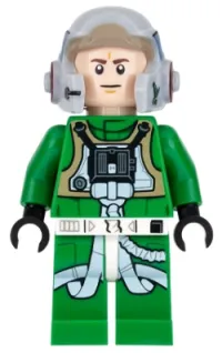 Rebel Pilot A-wing (Open Helmet · sw0819