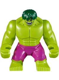 Hulk with Dark Green Hair and Magenta Pants · sh371