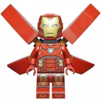 Iron Man with Silver Hexagon on Chest · sh673